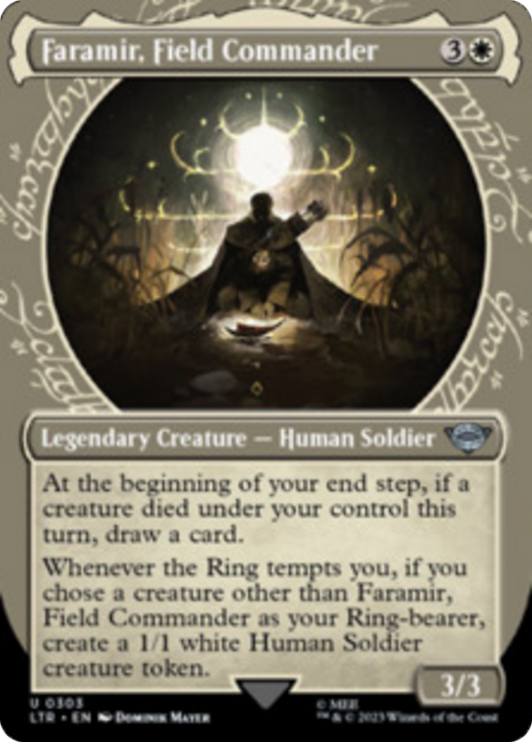 Faramir, Field Commander (Showcase Ring Frame) [The Lord of the Rings: Tales of Middle-Earth] Foil
