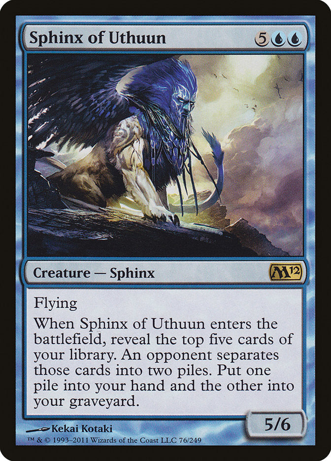 Sphinx of Uthuun [Magic 2012] Foil