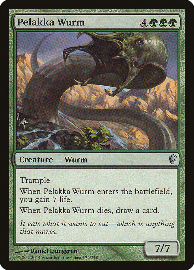 Pelakka Wurm [Conspiracy] Foil