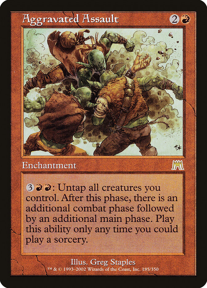 Aggravated Assault [Onslaught] Foil -1