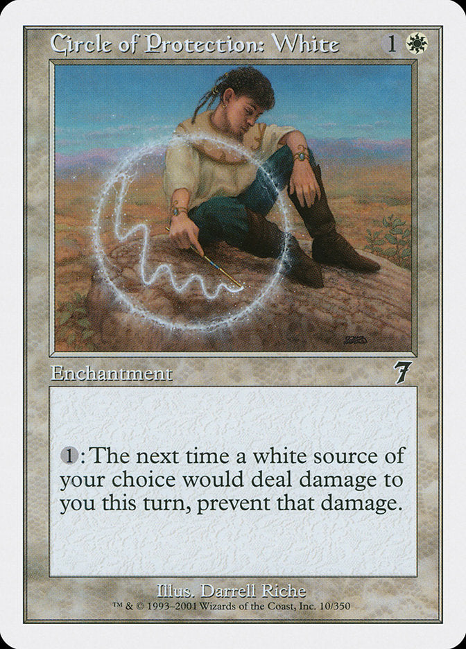 Circle of Protection: White [Seventh Edition] Foil