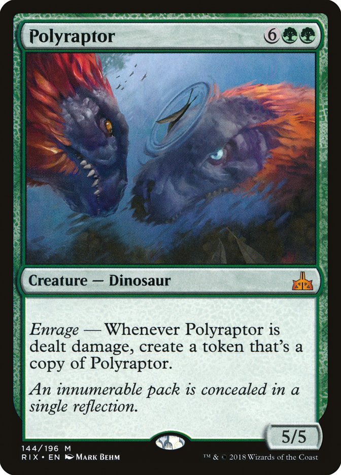 Polyraptor [Rivals of Ixalan] Foil