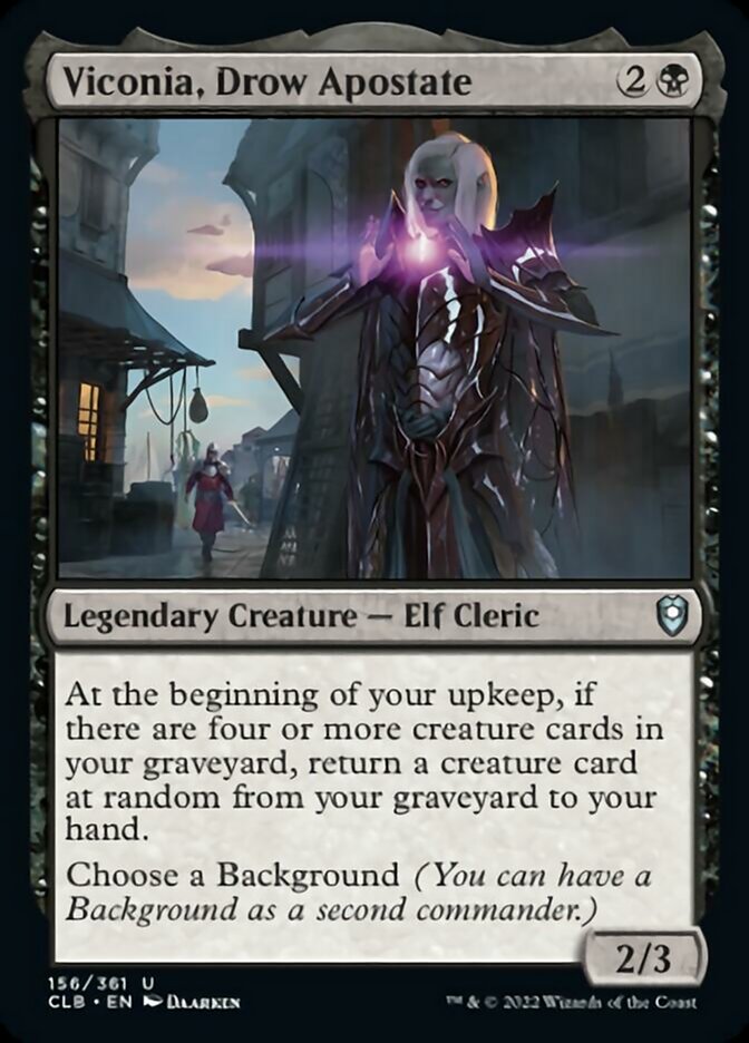 Viconia, Drow Apostate [Commander Legends: Battle for Baldur's Gate] Foil