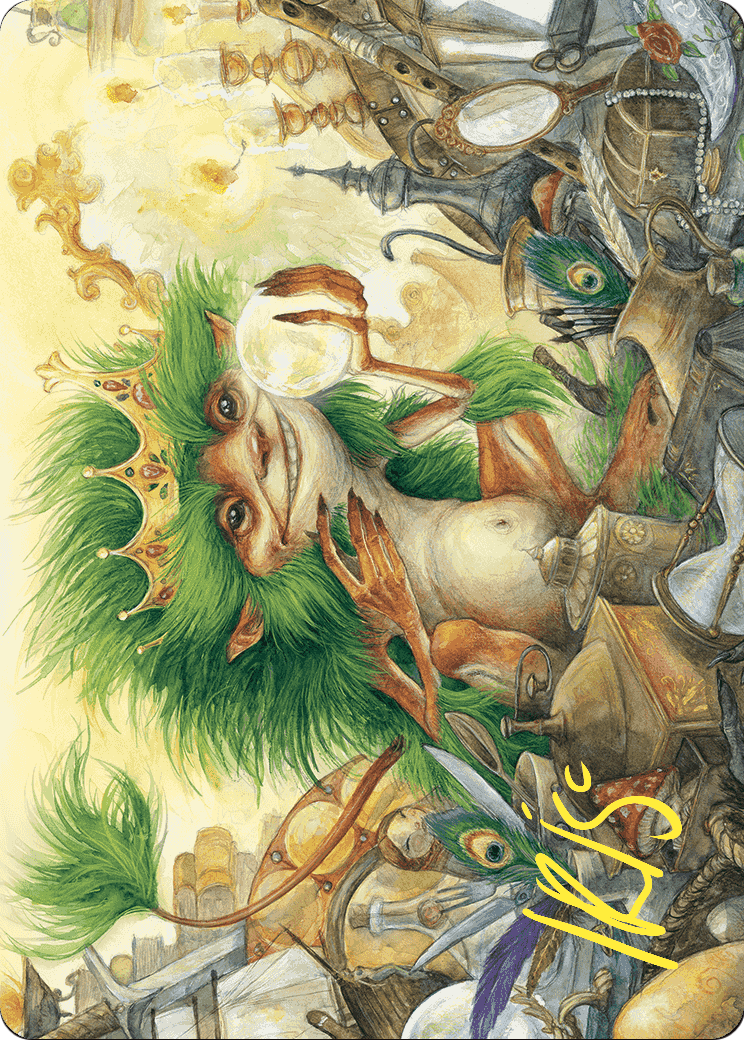 Knickknack Ouphe // Knickknack Ouphe  [Wilds of Eldraine Art Series] (Borderless)