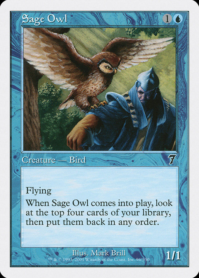 Sage Owl [Seventh Edition] Foil
