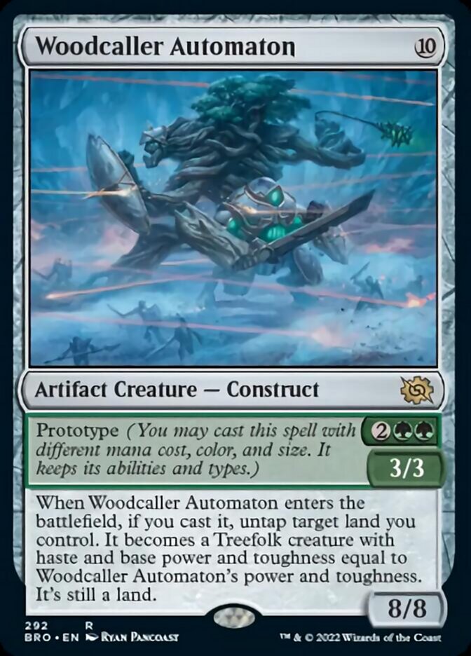 Woodcaller Automaton [The Brothers' War] Foil