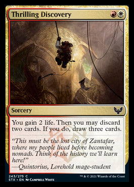 Thrilling Discovery [Strixhaven: School of Mages] Foil