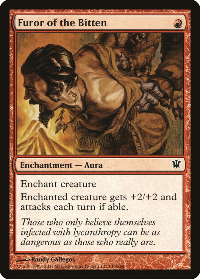 Furor of the Bitten [Innistrad] Foil