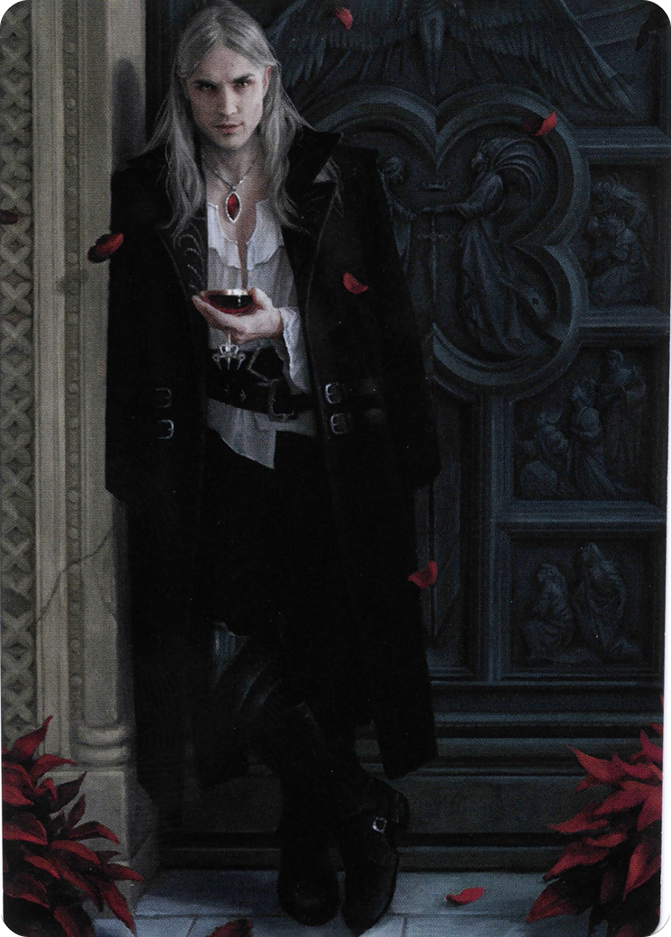 Sorin the Mirthless // Sorin the Mirthless  [Crimson Vow Art Series] (Borderless) Foil