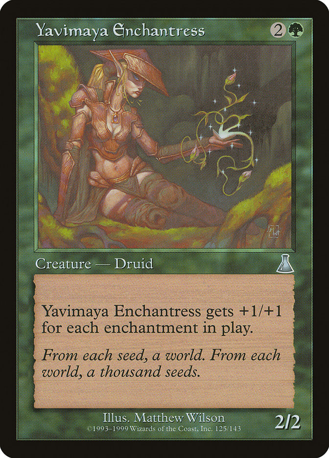 Yavimaya Enchantress [Urza's Destiny] Foil