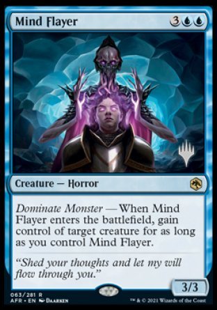Mind Flayer (Promo Pack) [Dungeons & Dragons: Adventures in the Forgotten Realms Promos] Foil