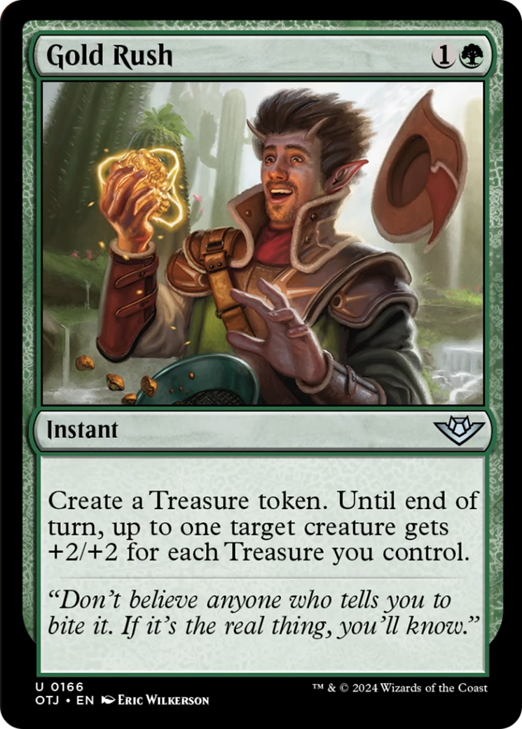 Gold Rush [Outlaws of Thunder Junction] Foil