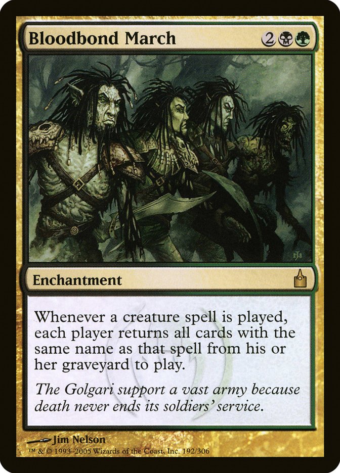 Bloodbond March [Ravnica: City of Guilds] Foil