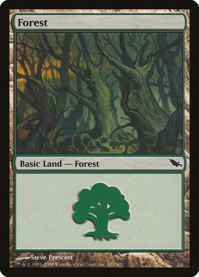 Forest (301) [Shadowmoor] Foil