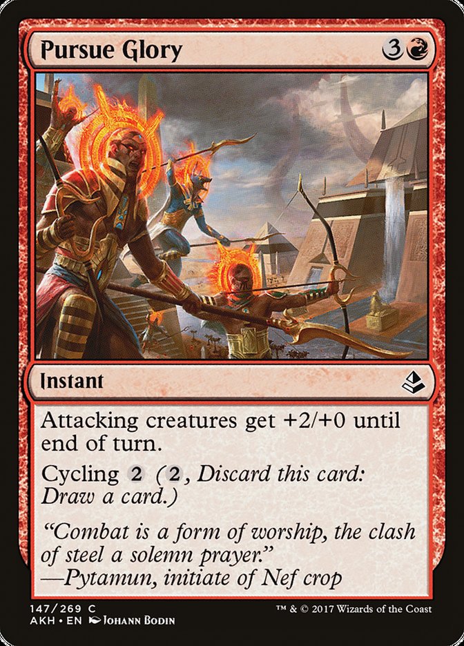 Pursue Glory [Amonkhet] Foil