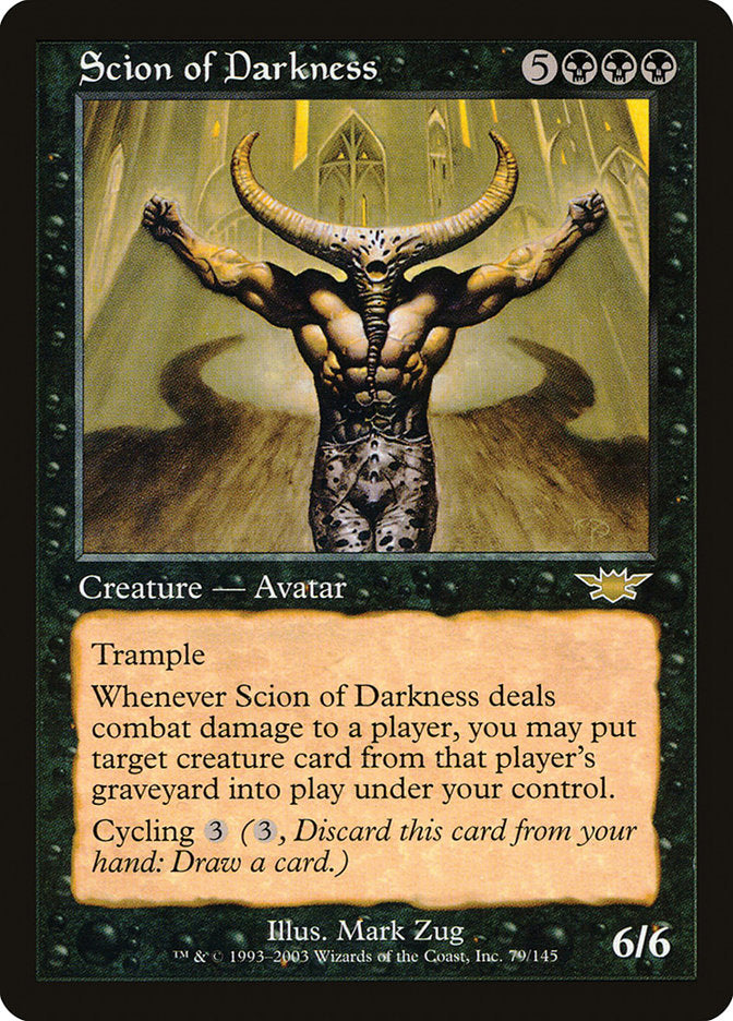 Scion of Darkness [Legions] Foil