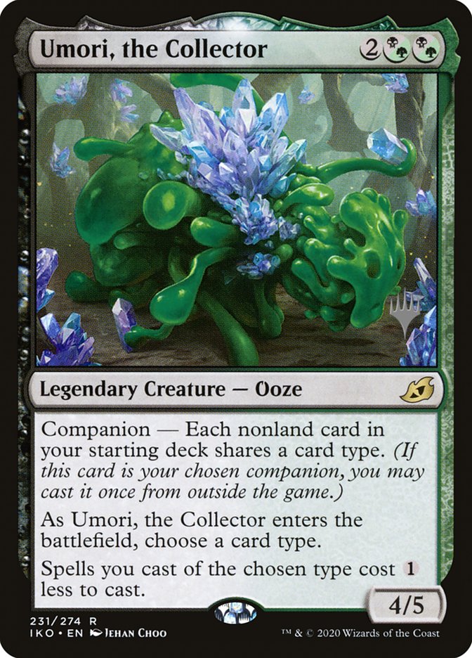 Umori, the Collector (Promo Pack) [Ikoria: Lair of Behemoths Promos] Foil