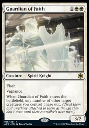 Guardian of Faith (Promo Pack) [Dungeons & Dragons: Adventures in the Forgotten Realms Promos] Foil