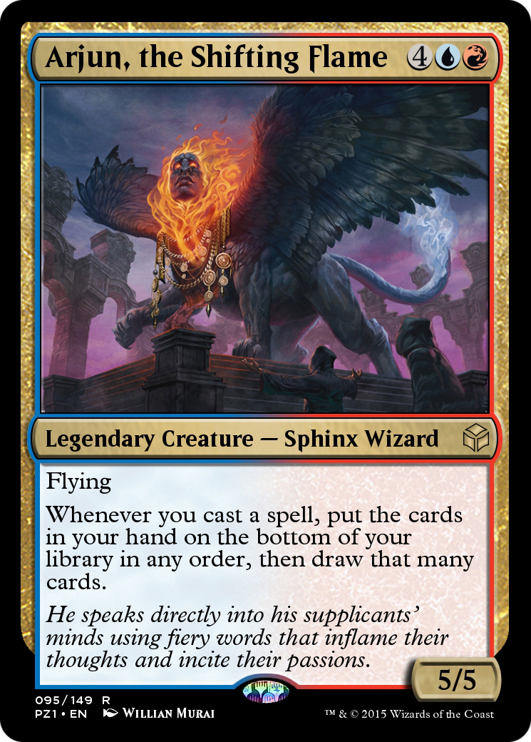Arjun, the Shifting Flame  [Legendary Cube Prize Pack] Foil