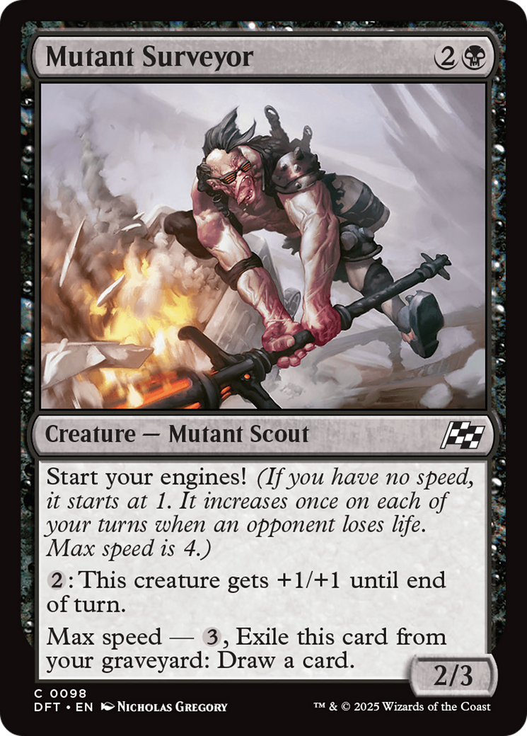 Mutant Surveyor [Aetherdrift] Foil
