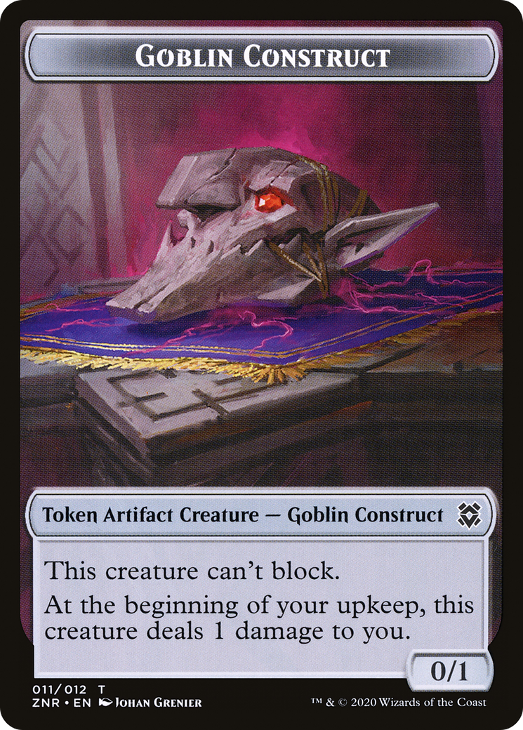 Goblin Construct  [Zendikar Rising Tokens]