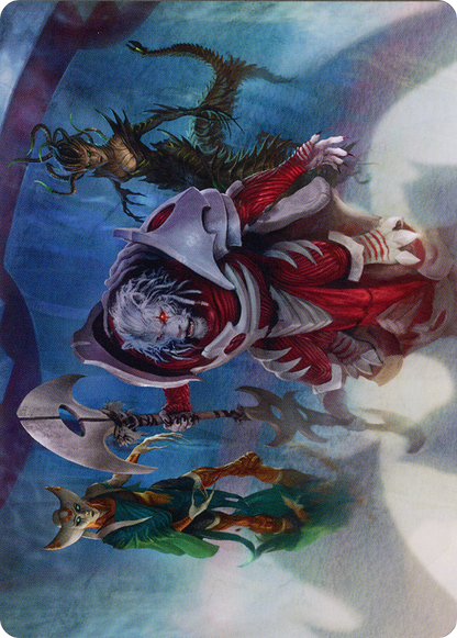 Norn's Decree // Norn's Decree  [Phyrexia: All Will Be One Art Series] (Borderless) Foil