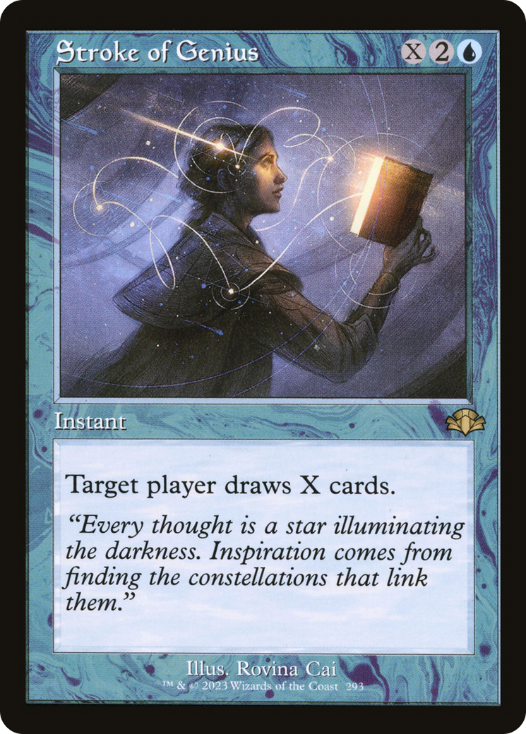 Stroke of Genius (Retro) [Dominaria Remastered] Foil