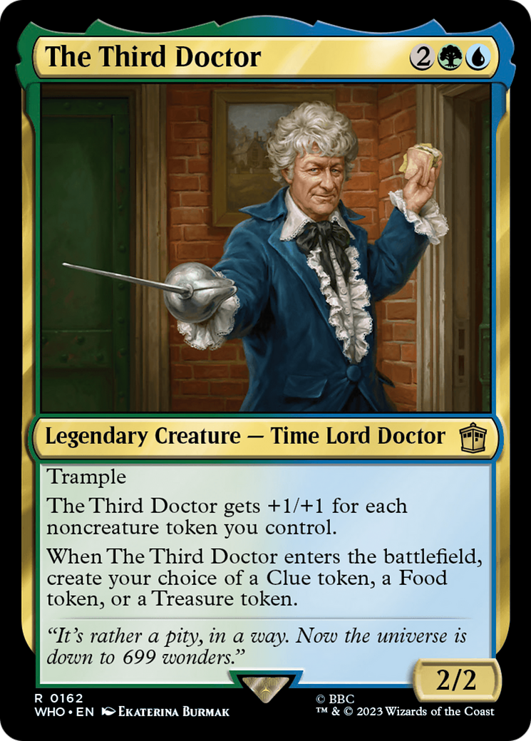 The Third Doctor [Doctor Who] Foil