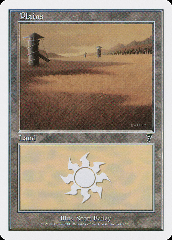 Plains (341) [Seventh Edition] Foil