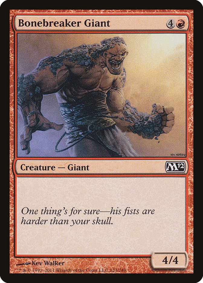 Bonebreaker Giant [Magic 2012] Foil