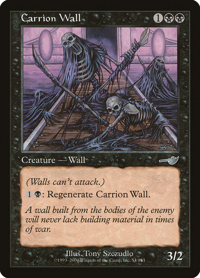 Carrion Wall [Nemesis] Foil