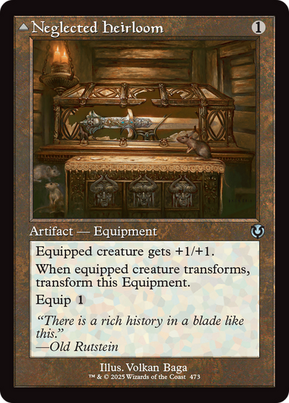 Neglected Heirloom (Retro Frame) [Innistrad Remastered] Foil