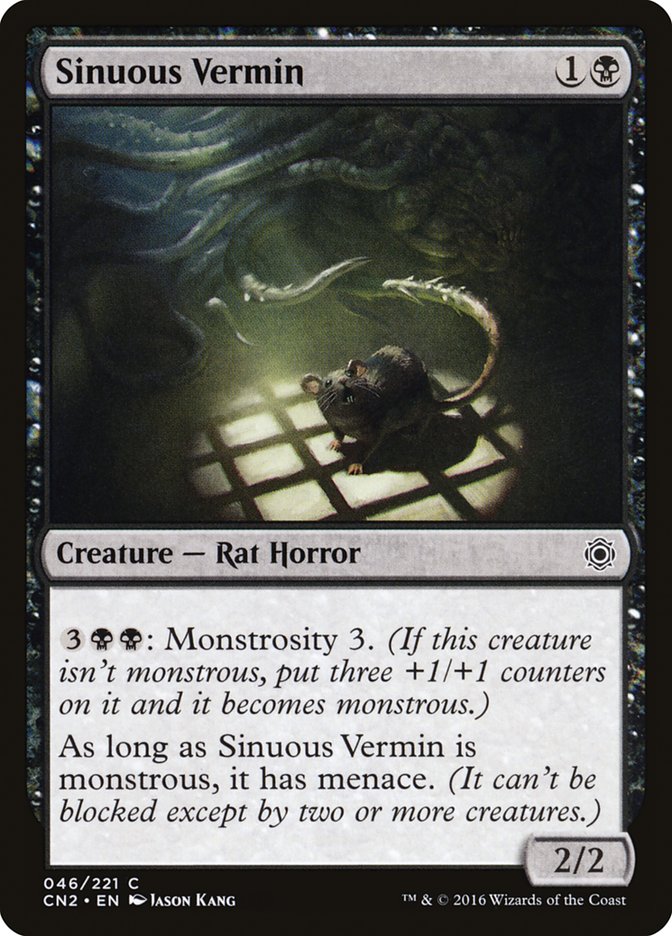 Sinuous Vermin [Conspiracy: Take the Crown] Foil