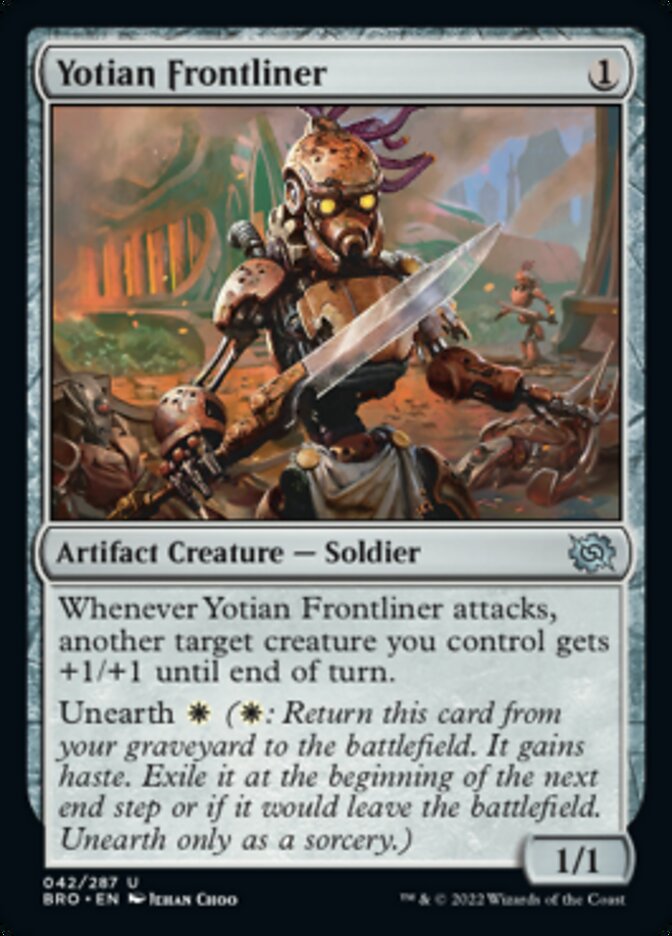 Yotian Frontliner [The Brothers' War] Foil