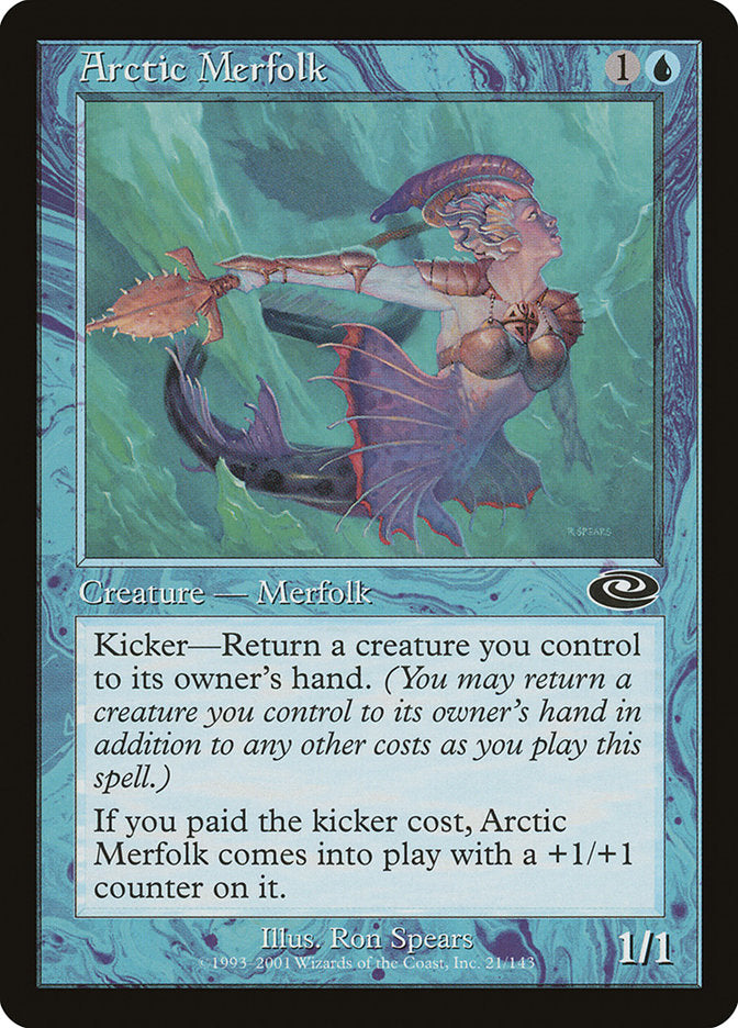 Arctic Merfolk [Planeshift] Foil
