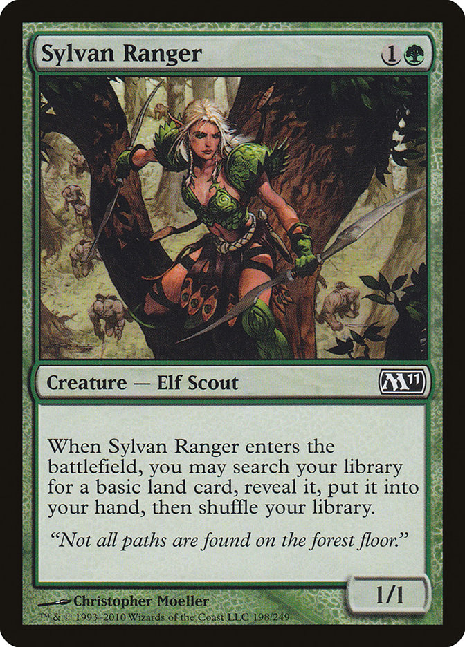 Sylvan Ranger [Magic 2011] Foil