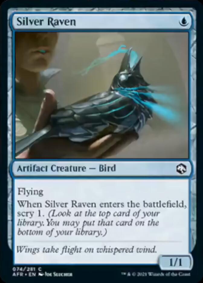 Silver Raven [Dungeons & Dragons: Adventures in the Forgotten Realms] Foil