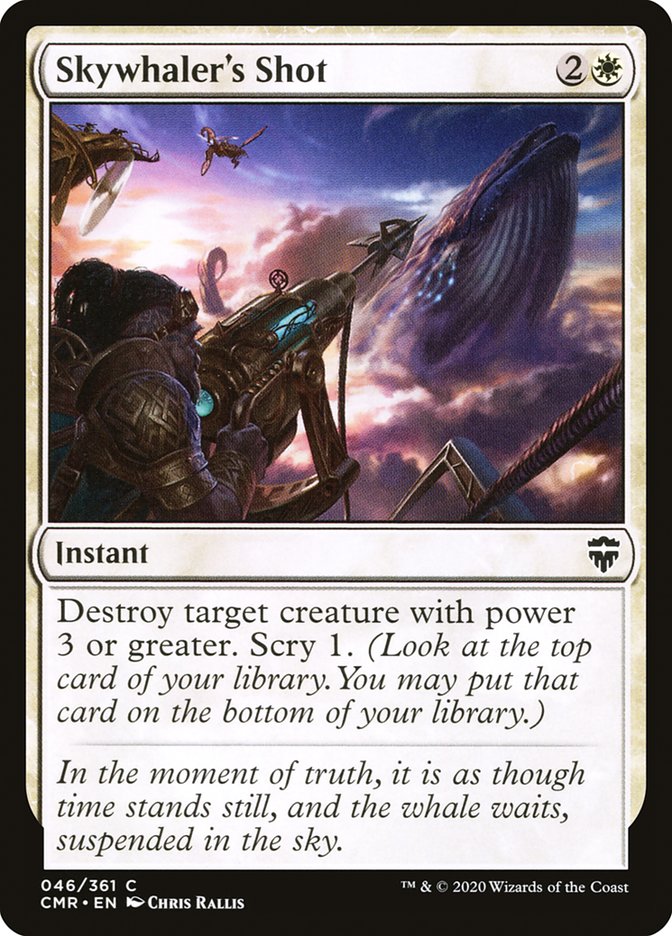 Skywhaler's Shot [Commander Legends] Foil