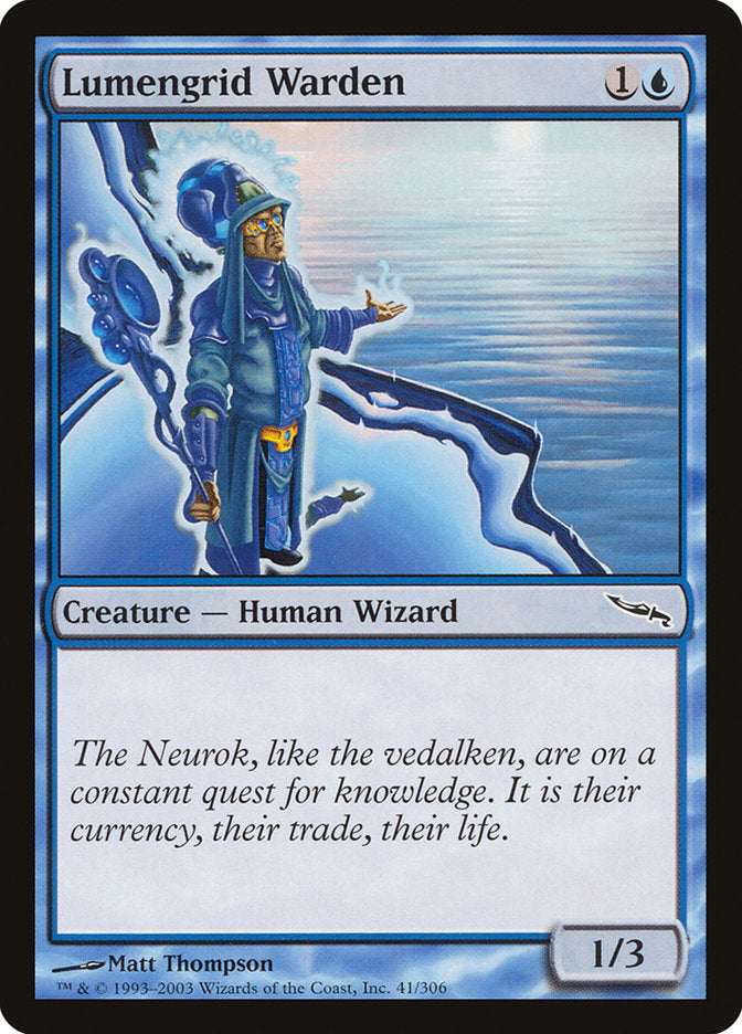 Lumengrid Warden [Mirrodin] Foil
