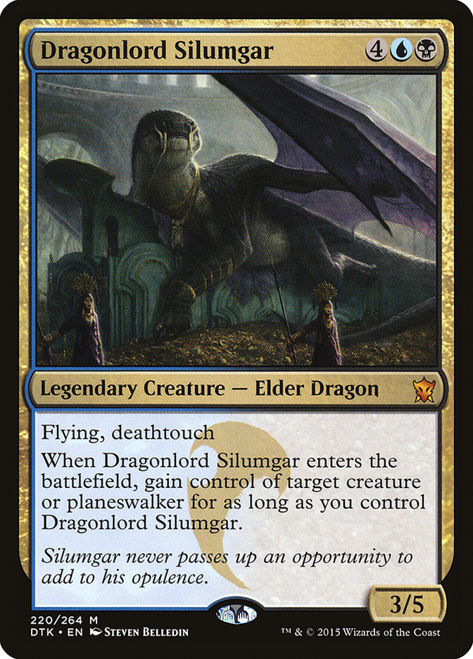 Dragonlord Silumgar [Dragons of Tarkir] Foil