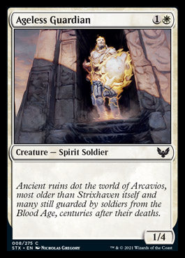 Ageless Guardian [Strixhaven: School of Mages] Foil