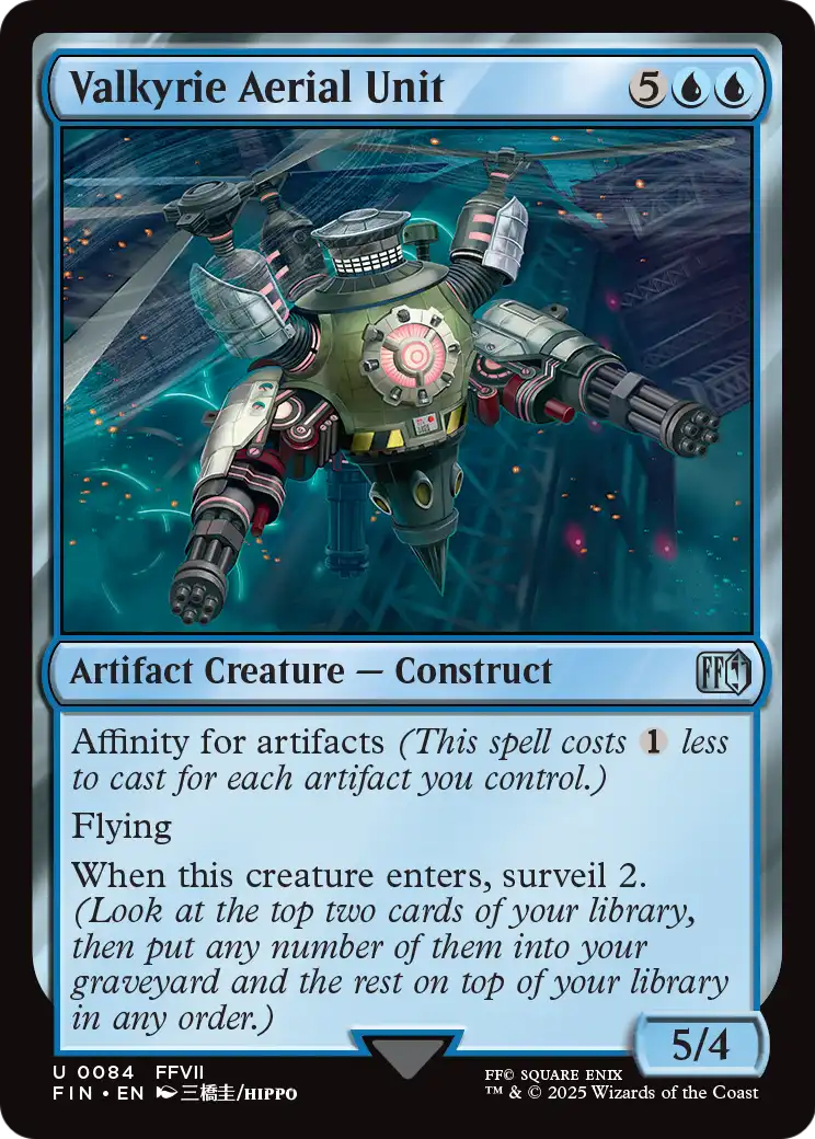 Valkyrie Aerial Unit [FINAL FANTASY] Foil
