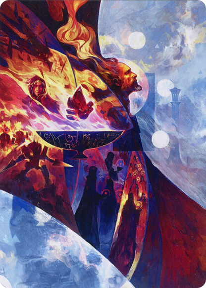 Urza's Command // Urza's Command  [The Brothers' War Art Series] (Borderless) Foil