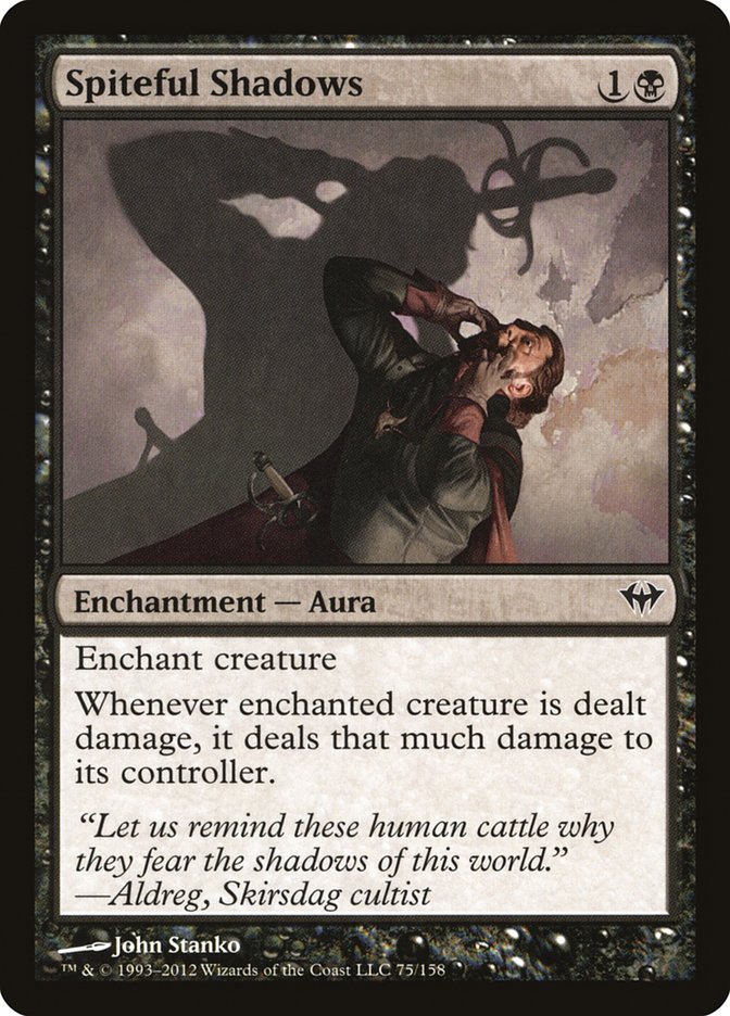 Spiteful Shadows [Dark Ascension] Foil