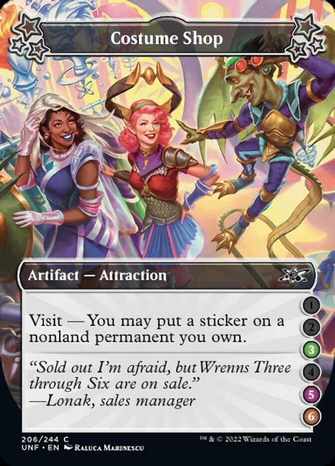 Costume Shop (3-5-6) [Unfinity] Foil