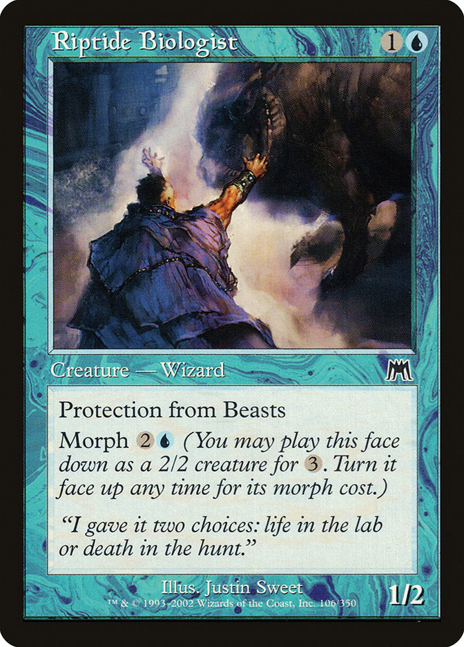 Riptide Biologist [Onslaught] Foil
