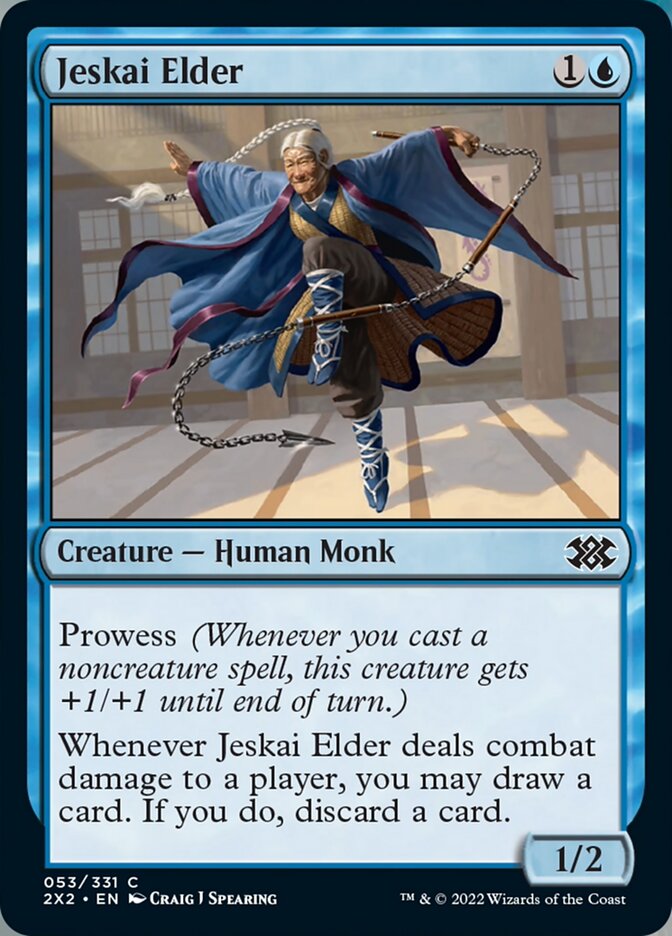 Jeskai Elder [Double Masters 2022] Foil