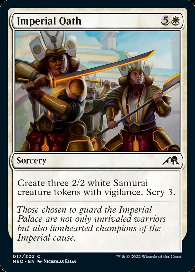 Imperial Oath [Kamigawa: Neon Dynasty] Foil