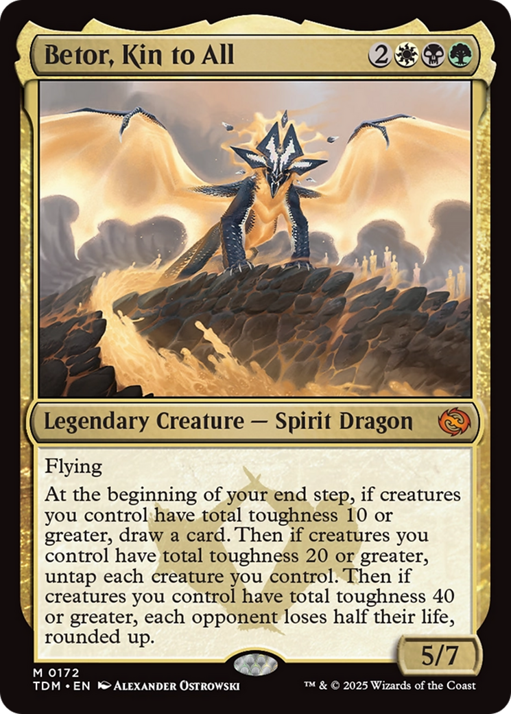 Betor, Kin to All [Tarkir: Dragonstorm] Foil
