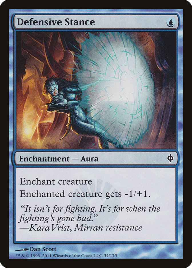 Defensive Stance [New Phyrexia] Foil